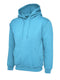 Uneek UC502 - Classic Hooded Sweatshirt Sky - Hoodies: Blue