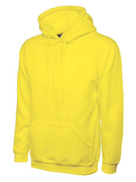 Uneek UC502 - Classic Hooded Sweatshirt  Yellow