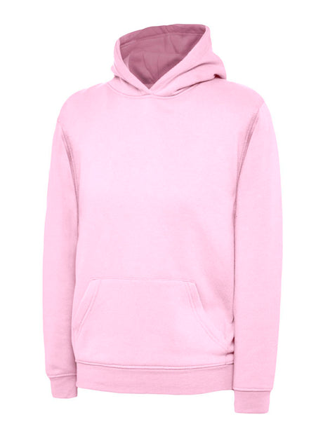 Uneek UC503 - Childrens Hooded Sweatshirt  Pink