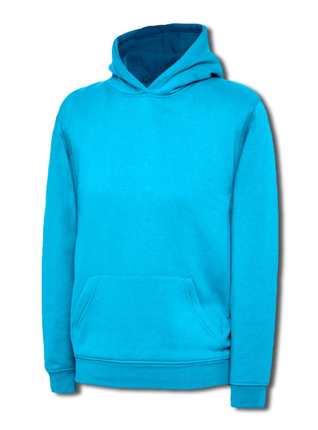 Uneek UC503 - Childrens Hooded Sweatshirt  Sapphire Blue