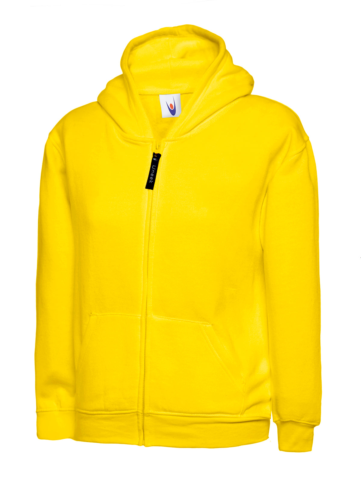 childrens_classic_full_zip_hooded_sweatshirt_yellow
