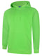 Uneek UC509 - Deluxe Hooded Sweatshirt - Lime / XS - Hoodies: Yellow