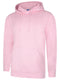Uneek UC509 - Deluxe Hooded Sweatshirt - Pink / XS - Hoodies: Yellow