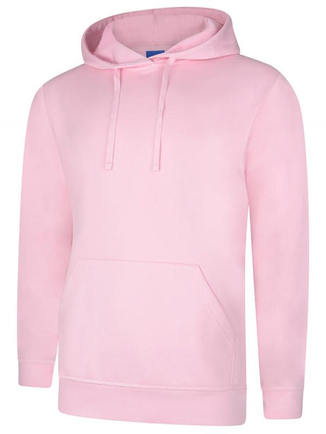 Uneek UC509 - Deluxe Hooded Sweatshirt Pink