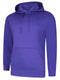 Uneek UC509 - Deluxe Hooded Sweatshirt - Purple / XS - Hoodies: Yellow