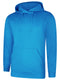Uneek UC509 - Deluxe Hooded Sweatshirt - Reef Blue / XS - Hoodies: Yellow