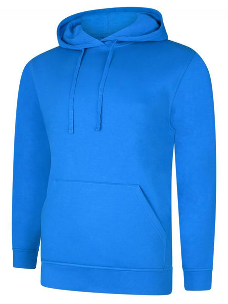 Uneek UC509 - Deluxe Hooded Sweatshirt Tropical Blue