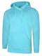 Uneek UC509 - Deluxe Hooded Sweatshirt - Turquoise / XS - Hoodies: Yellow