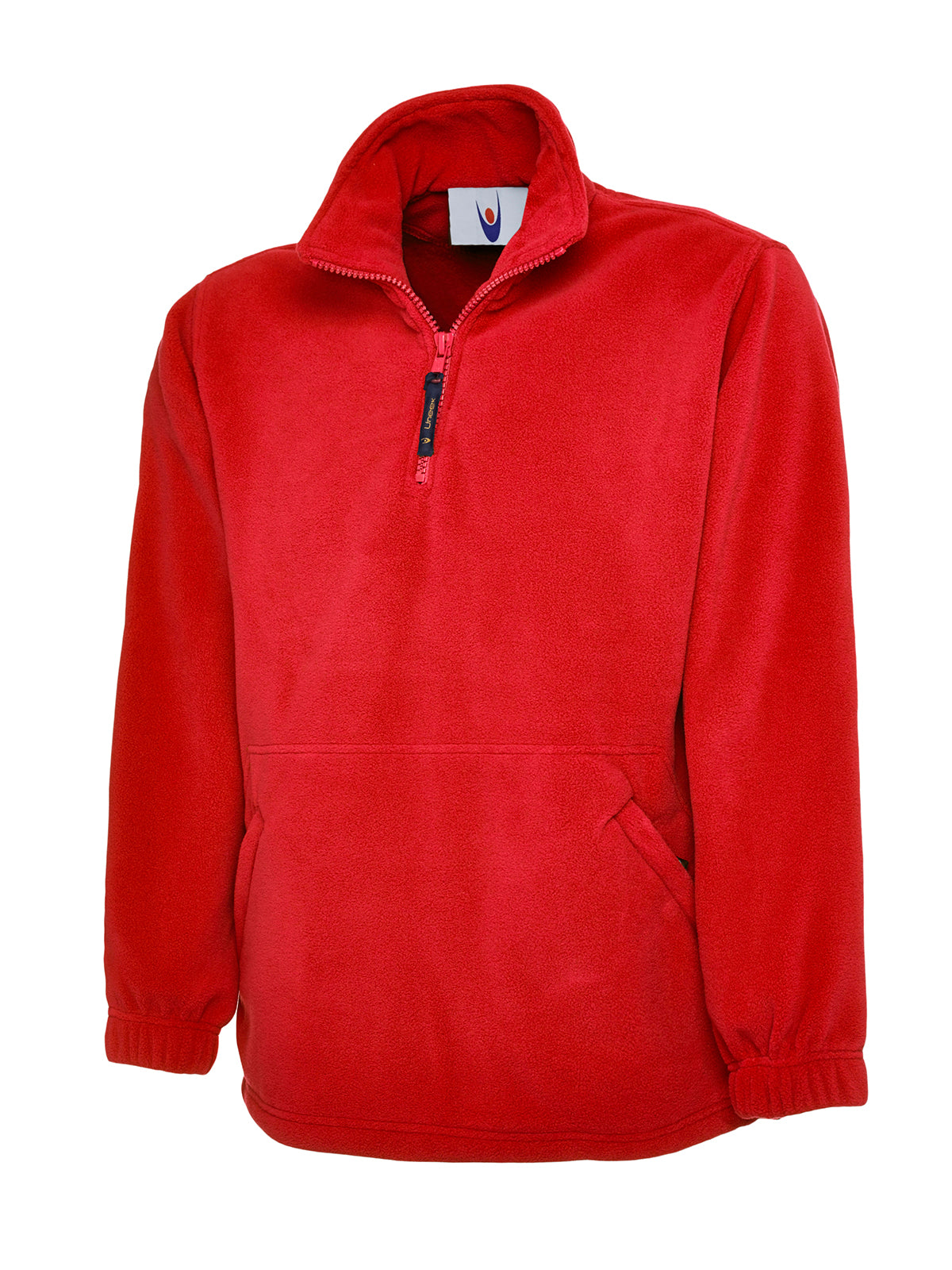 premium_1/4_zip_micro_fleece_jacket_red