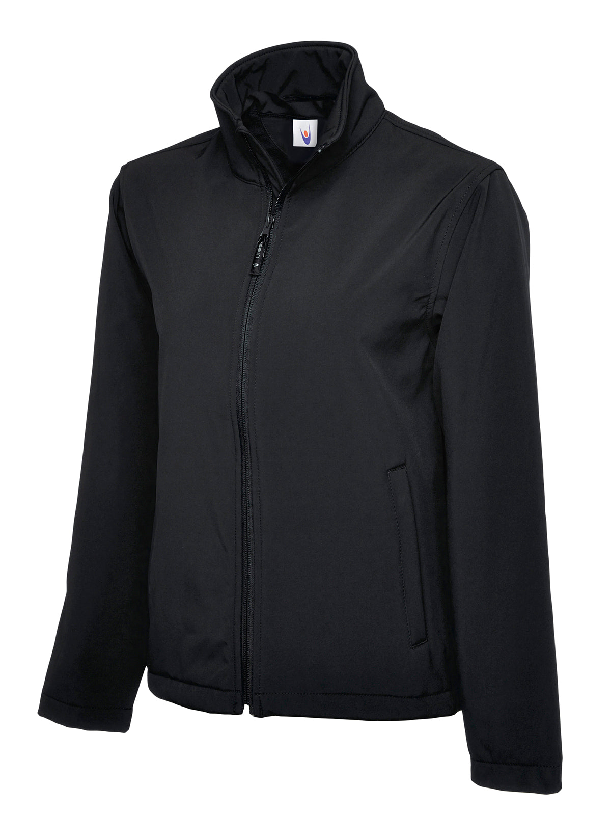 Uneek UC612 - Classic Full Zip Soft Shell Jacket - Softshell: Black