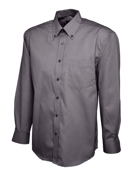 mens_pinpoint_oxford_full_sleeve_shirt_charcoal