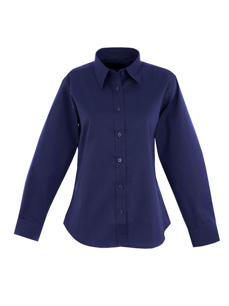 Uneek UC703 - Ladies Pinpoint Oxford Full Sleeve Shirt