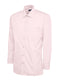 Uneek UC709 - Mens Poplin Full Sleeve Shirt Pink - Shirts
