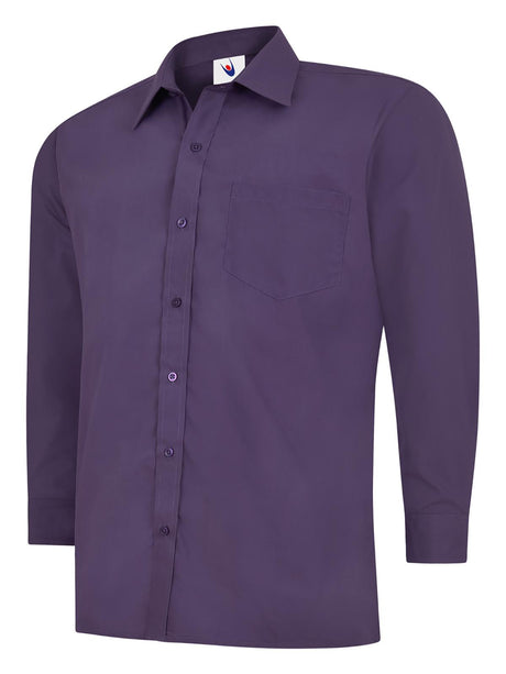 mens_poplin_full_sleeve_shirt_purple