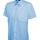Uneek UC710 - Mens Poplin Half Sleeve Shirt Light Blue - Shirts