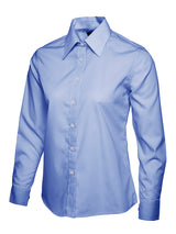 ladies_poplin_full_sleeve_shirt_mid_blue