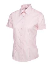 ladies_poplin_half_sleeve_shirt_pink