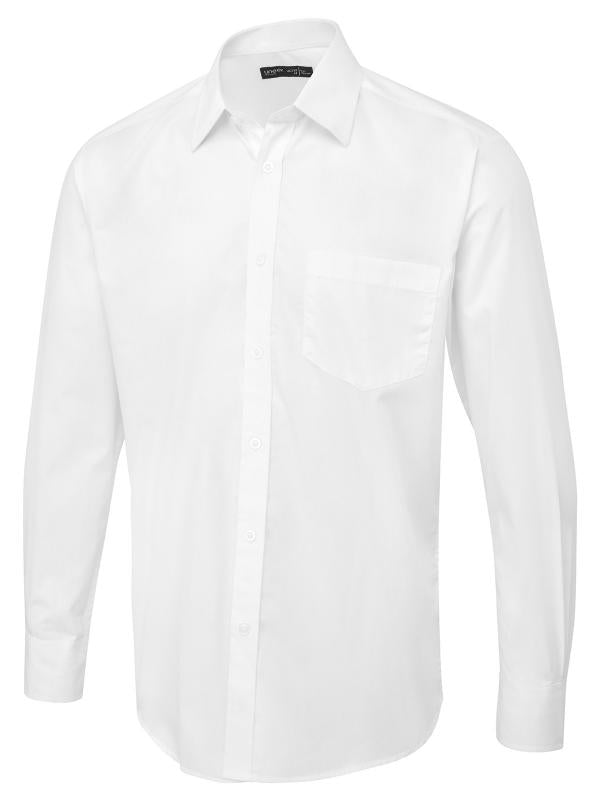 Uneek UC713 - Mens Long Sleeve Poplin Shirt
