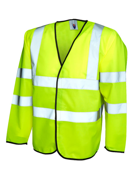 long_sleeve_safety_waist_coat_yellow