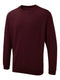 Uneek UX3 - The Ux Sweatshirt Maroon - Sweatshirts: Red
