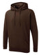 Uneek UX4 - The Ux Hoodie Brown - Hoodies