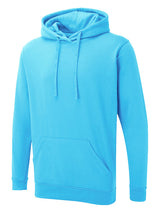 Uneek UX4 - The Ux Hoodie Sky - XS - Hoodies: Blue