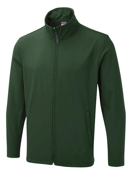 the_ux_printable_soft_shell_jacket_bottle_green