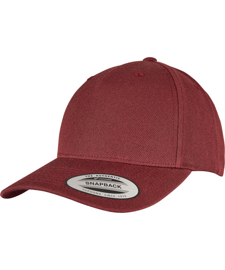 Flexfit by Yupoong YP classics 5-panel premium curved visor snapback cap