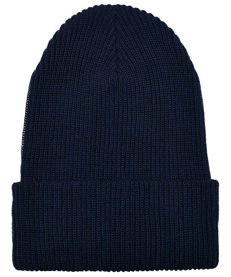 Flexfit by Yupoong Recycled yarn ribbed knit beanie