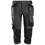 Snickers 6142 Allroundwork Stretch Pirates Holster pocket Steel grey\Black