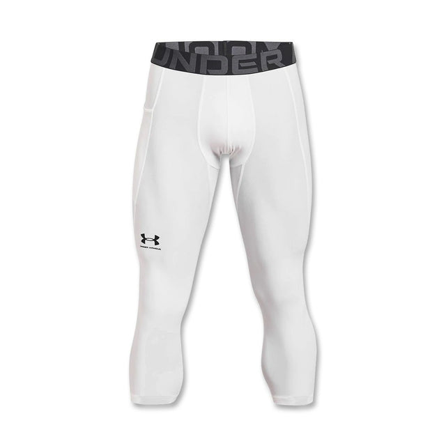 Under Armour HeatGear Compression 3/4 Leggings - White / 2XL - Sportswear