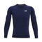 Under Armour HeatGear Longsleeve T-Shirt - Navy / XL - Sportswear