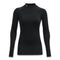 Under Armour Womens Authentics Mock - Black / L - Sportswear
