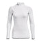 Under Armour Womens Authentics Mock - White / L - Sportswear