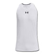 Under Armour Baseline Cotton Tank - White / L - Sportswear