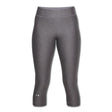 Under Armour Women’s HeatGear No-Slip Waistband Capri Leggings - Heather Grey / L - Sportswear