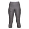 Under Armour Women’s HeatGear No-Slip Waistband Capri Leggings - Heather Grey / L - Sportswear